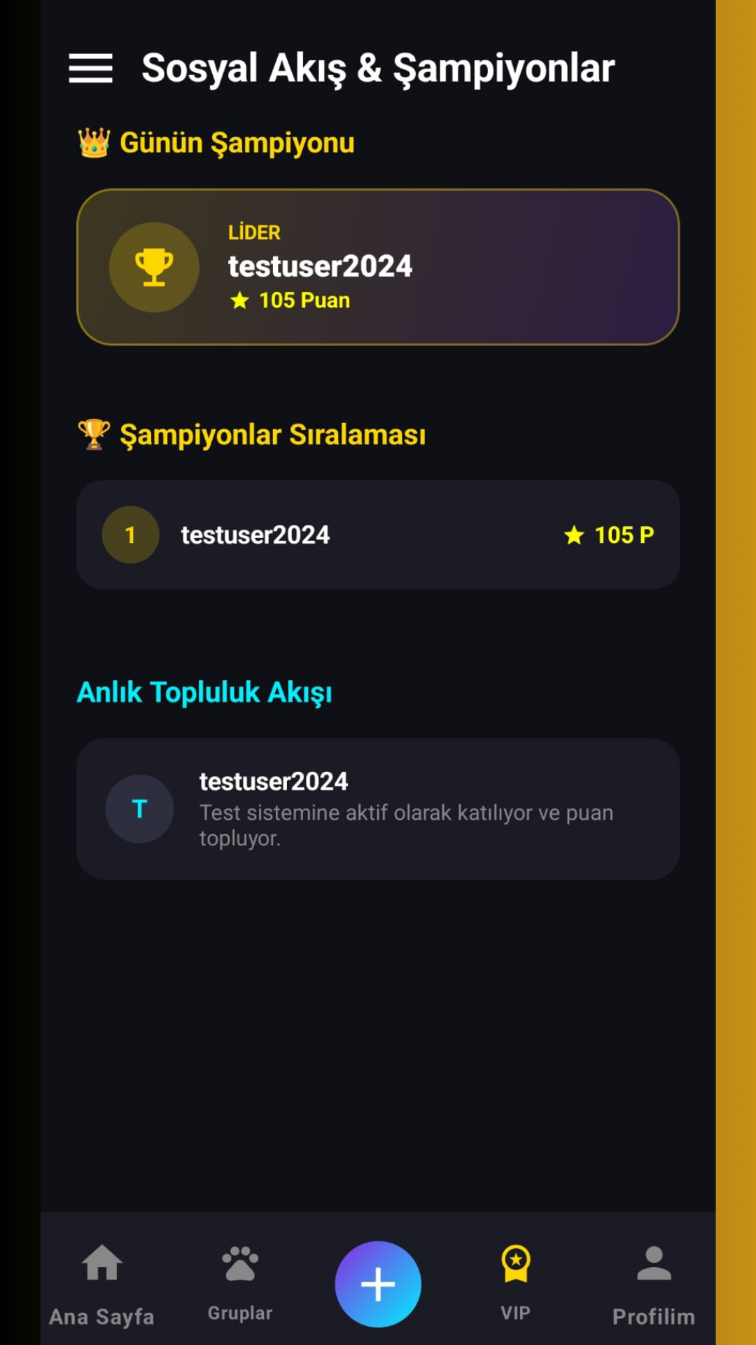 Android Geliştiricileri İçin Karşılıklı Test Ağı Liderlik Tablosu